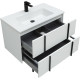Тумба под раковину Allen Brau Reality 80 1.32005.WM белый матовый