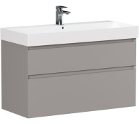 Тумба под раковину Allen Brau Infinity 100 1.210027.PGM платина матовый