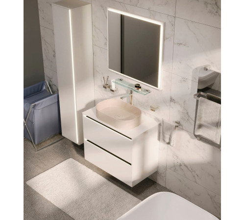 Тумба под раковину Allen Brau Activity 120 1.34007.WM белый матовый/черный браш