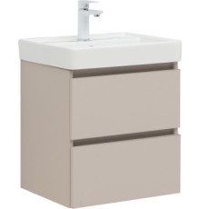 Тумба под раковину Aquanet Вега 2.0 50 бежевый