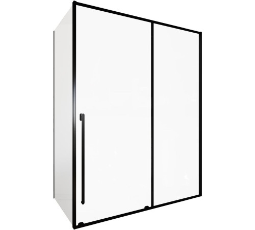 Душевой уголок Allen Brau Fantasy 160x100 3.11010.31 + 3.11014.31 черный матовый