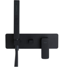 Смеситель для душа Allen Brau Infinity 5.21011-31 (с внутренней частью, 2 хода) черный матовый