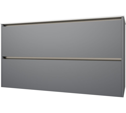 Тумба под раковину Allen Brau Activity 120 1.34015.PGM платина матовый/олива браш