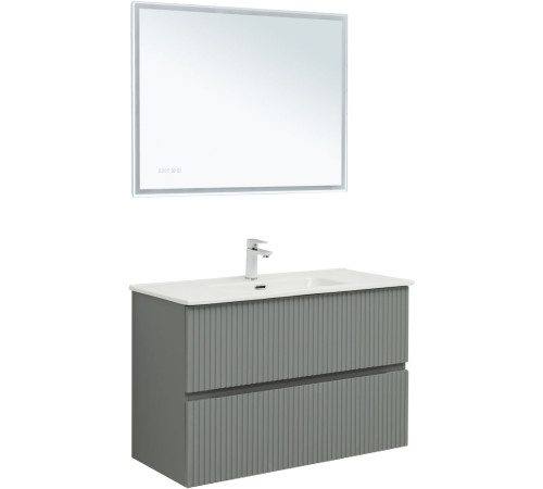 Тумба под раковину Aquanet Джейн 100 мисти грин