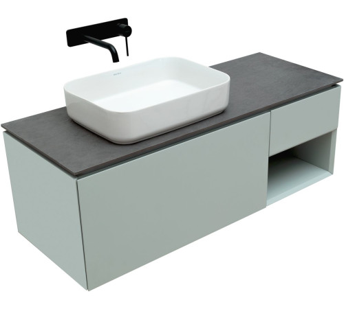 Тумба под раковину Allen Brau Infinity 120 1.21006.PWM L папирус матовый