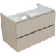 Тумба под раковину Aquanet Вега 2.0 80 бежевый