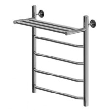 Полотенцесушитель водяной Aquanet Fiona с полкой 600x500