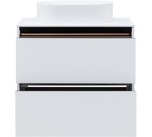 Тумба под раковину Allen Brau Activity 80 1.34004.WM белый матовый/черный браш