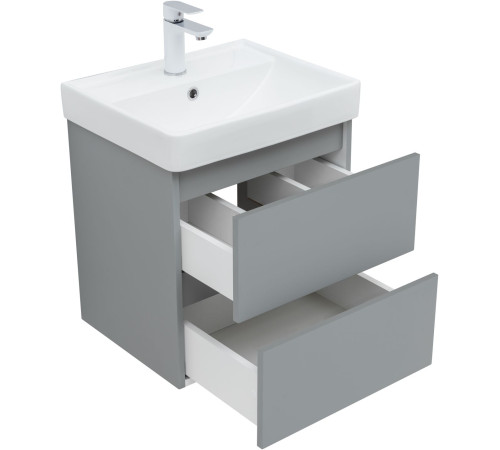 Тумба под раковину Aquanet Вега 2.0 50 мисти грин