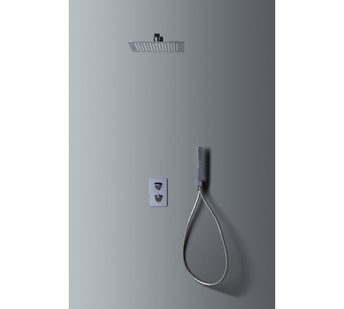 Душевой комплект Allen Brau Infinity 5.21016-00 (с внутренней частью, 2 выхода) хром