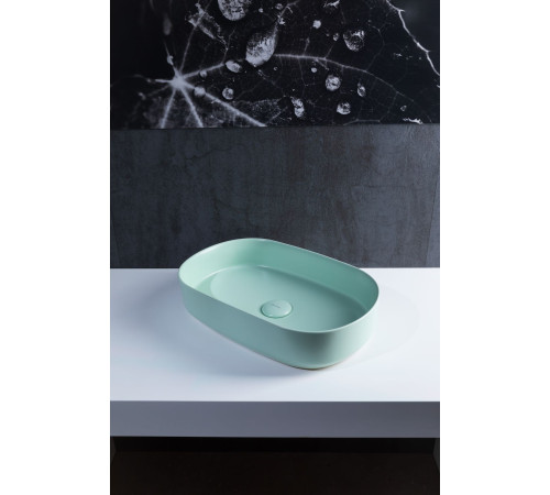 Раковина накладная Allen Brau Fantasy 55 4.11022.MT мятный