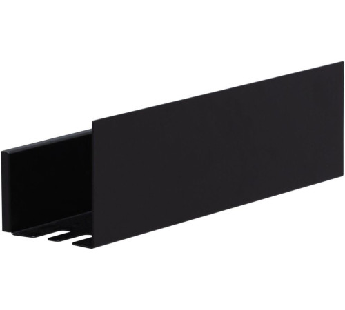 Полка Aquanet Магнум Н 40x12 черная матовая