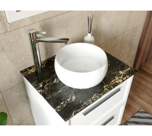 Раковина накладная Allen Brau Liberty 36 4.32001.20 белый глянец