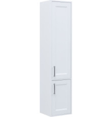 Шкаф-пенал Aquanet Бостон New 35 белый сатин