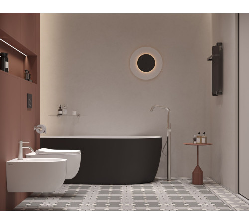 Смеситель для биде Allen Brau Priority 5.31A04-BN (с донным клапаном) никель браш