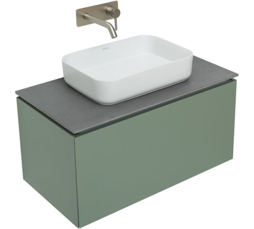Тумба под раковину Allen Brau Infinity 85 1.21002.CGM олива матовый