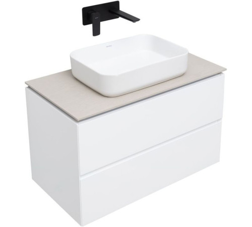 Тумба под раковину Allen Brau Infinity 85 1.21001.WM белый матовый