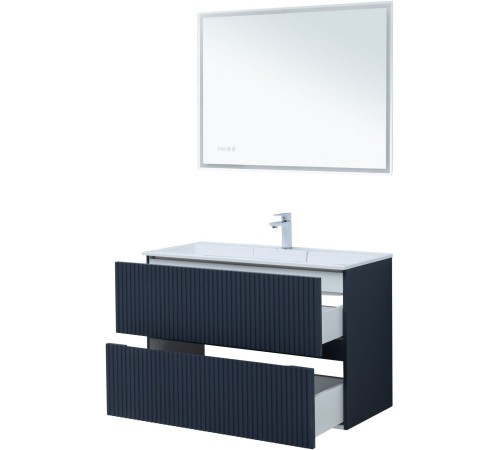 Тумба под раковину Aquanet Джейн 100 маренго