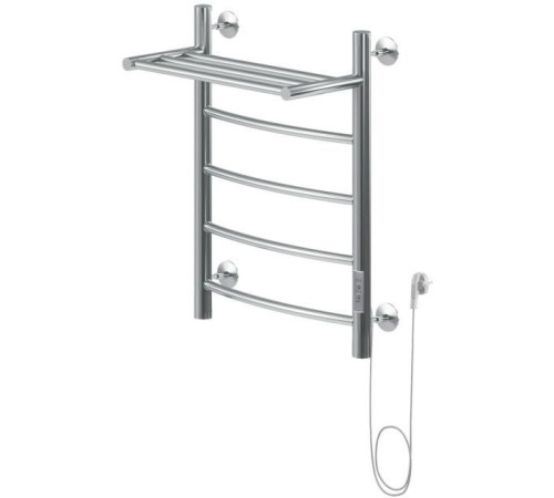 Полотенцесушитель электрический Aquanet Romeo 60х50 Тэн справа, с полкой
