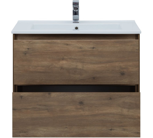 Тумба под раковину Aquanet Милан 85 дуб рустикальный