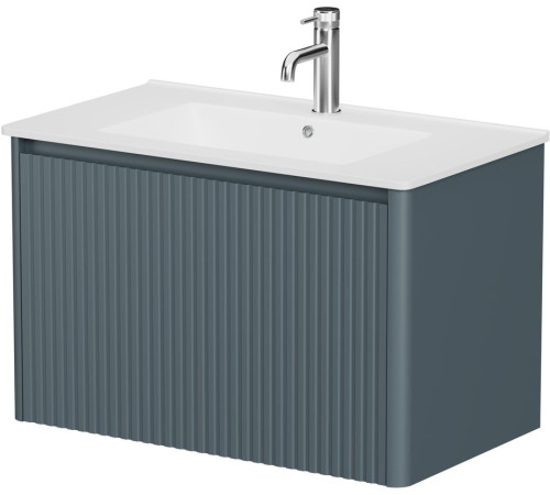 Тумба под раковину Allen Brau Gravity 80 1.370017.BGM синий матовый