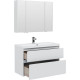 Мебель для ванной Aquanet Гласс 100 белый