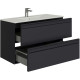 Тумба под раковину Allen Brau Eclipse 80 1.E1002.AM 2.0 антрацит матовый