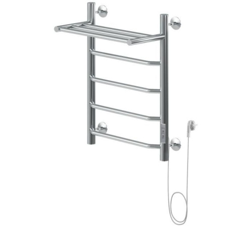 Полотенцесушитель электрический Aquanet Fiona 60х50 Тэн справа, с полкой