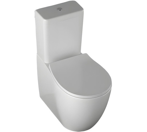 Чаша напольного унитаза Allen Brau Fantasy 4.11009.20 белый глянец