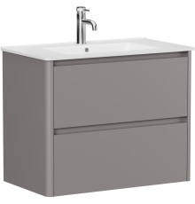 Тумба под раковину Allen Brau Gravity 80 1.370009.PGM платина матовый