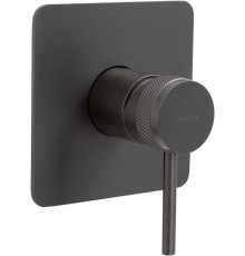 Смеситель для душа Allen Brau Priority 5.31012-MG (с внутренней частью, 1 выход) графит браш