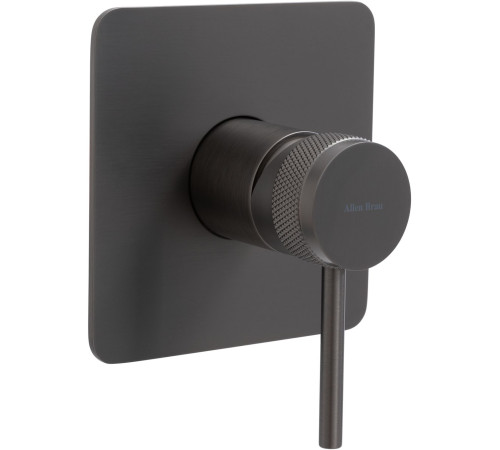 Смеситель для душа Allen Brau Priority 5.31012-MG (с внутренней частью, 1 выход) графит браш