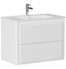 Тумба под раковину Allen Brau Paris 80 1.360001.WM белый матовый