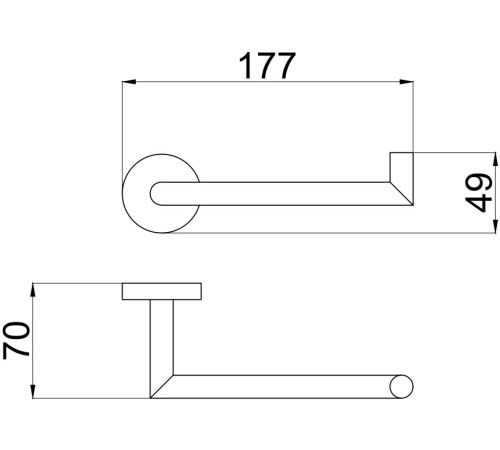 Держатель туалетной бумаги Allen Brau Priority 6.31007-BN никель браш