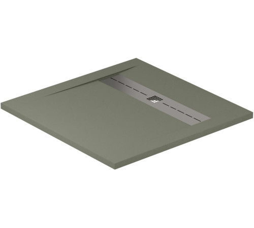 Душевой поддон Allen Brau Infinity 90x90 8.21001-CGM олива