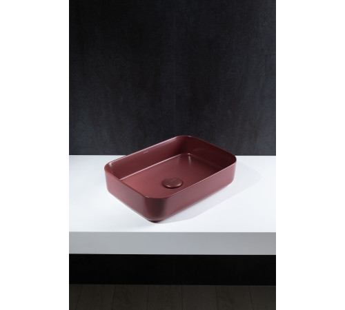 Раковина накладная Allen Brau Fantasy 50 4.11021.BD бордо