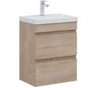 Тумба под раковину Aquanet Нота New 50 дуб светлый