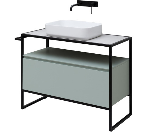 Тумба под раковину Allen Brau Priority 100 1.31003.PWM папирус матовый