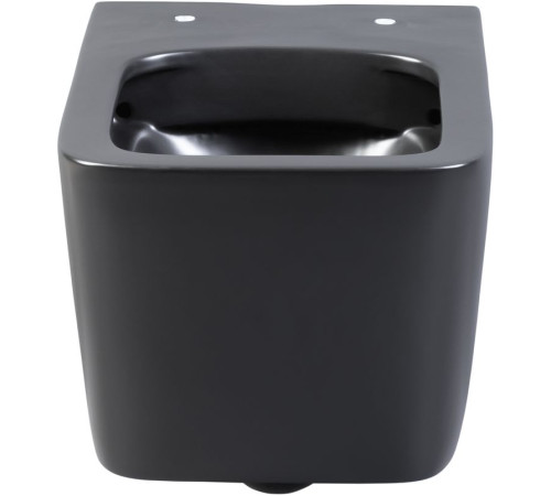 Унитаз подвесной Aquanet Rimless Tavr-W BL-103N-WHT black черный матовый