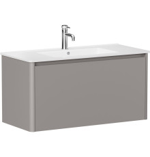 Тумба под раковину Allen Brau Gravity 100 1.370014.PGM платина матовый