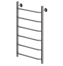 Полотенцесушитель водяной Aquanet Fiona 800x500, хром