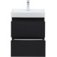 Тумба под раковину Aquanet Вега 2.0 50 черный