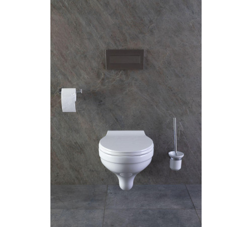 Ершик для унитаза Allen Brau Priority 6.31008-BN белый/никель браш