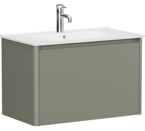 Тумба под раковину Allen Brau Gravity 80 1.370013.CGM олива матовый