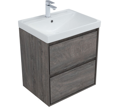 Тумба под раковину Aquanet Милан 60 дуб рошелье