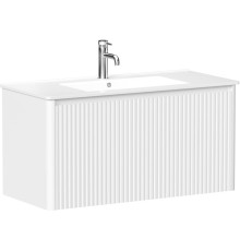 Тумба под раковину Allen Brau Gravity 100 1.370018.WM белый матовый