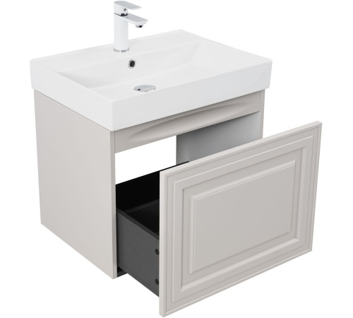 Тумба под раковину Aquanet Агата 60 бежевый