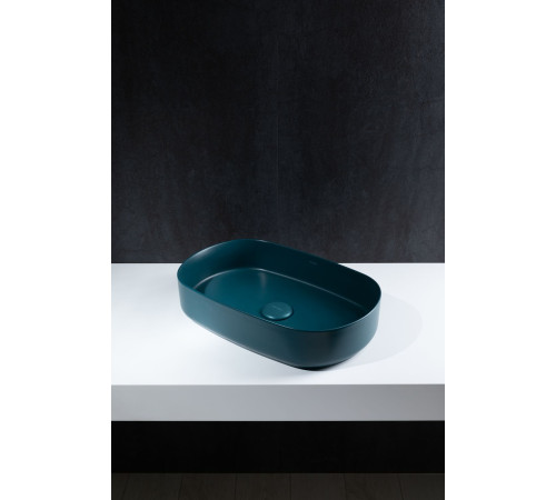 Раковина накладная Allen Brau Fantasy 55 4.11022.PT петроль