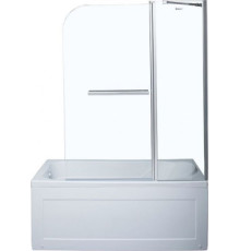 Шторка на ванну Aquanet SG-1200, прозрачное стекло