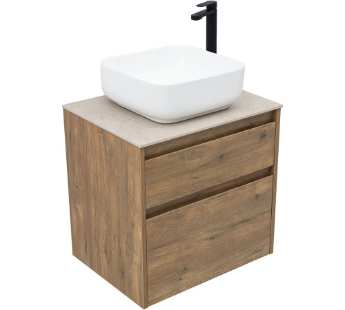 Тумба под раковину Aquanet Nova Lite 2.0 60 дуб рустикальный